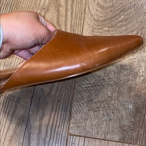 Madewell Brown Leather Mules - Picture 4 of 6